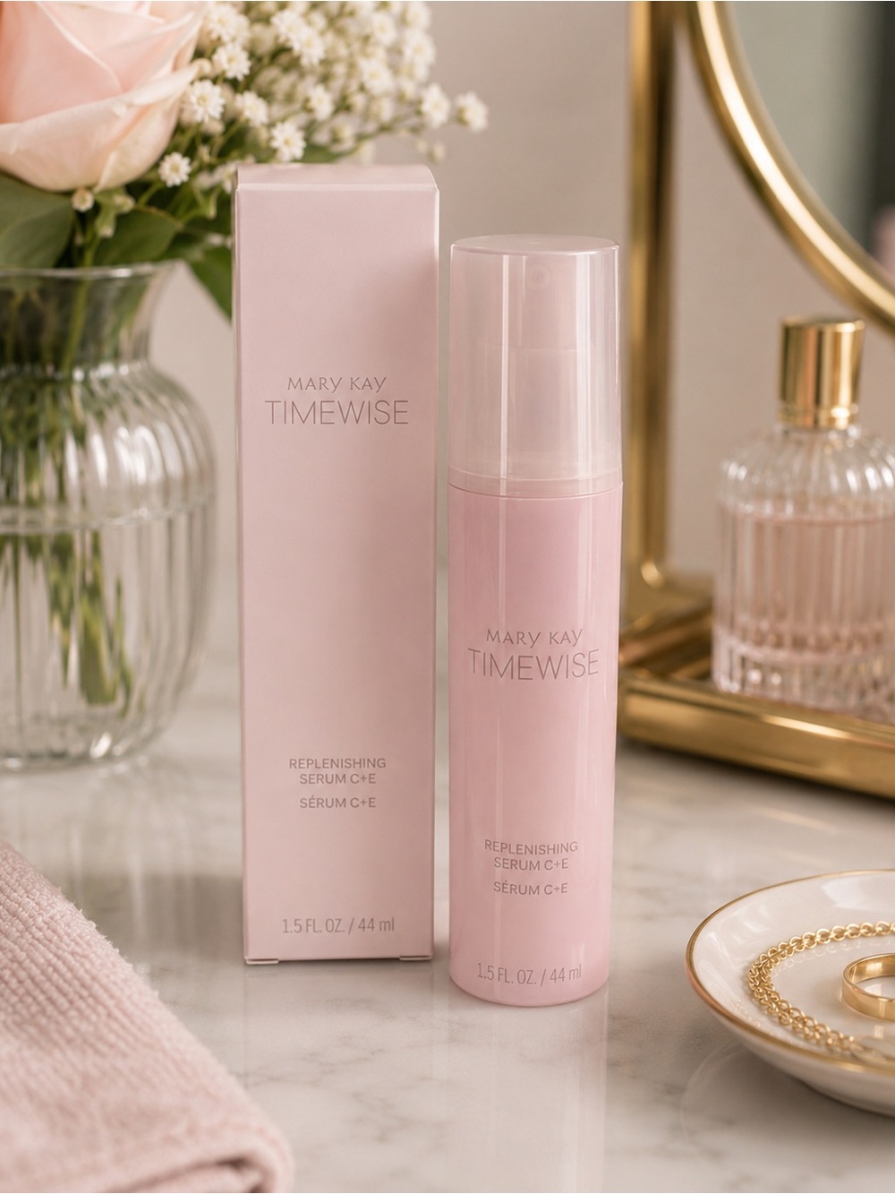 Mary Kay TimeWise® Replenishing Serum C + E | Antioxidant Vitamin Serum | 1.5 oz